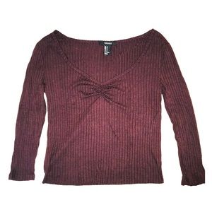 3/4 sleeve shirt from Forever21